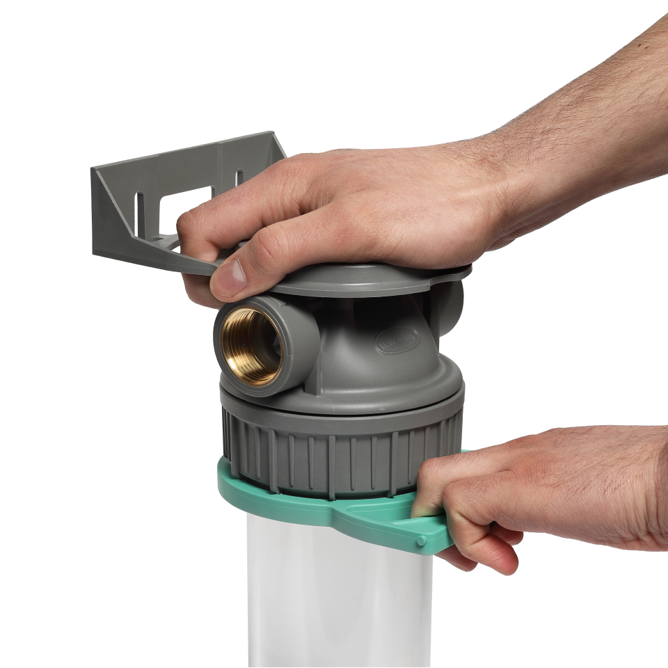 3P housing ECO 9” ¾ transparent PET bowl ½ – ½"