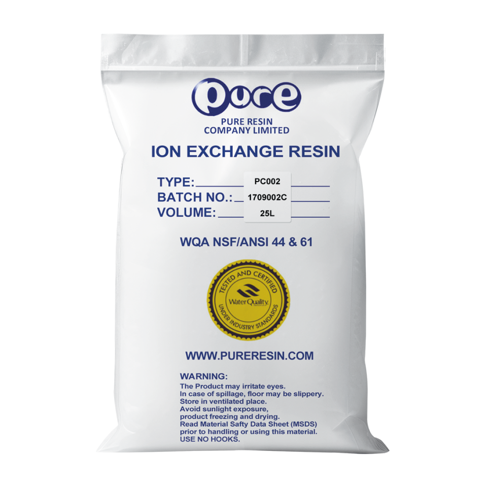 Pure PC002 Gel strong acid cation exchange resin