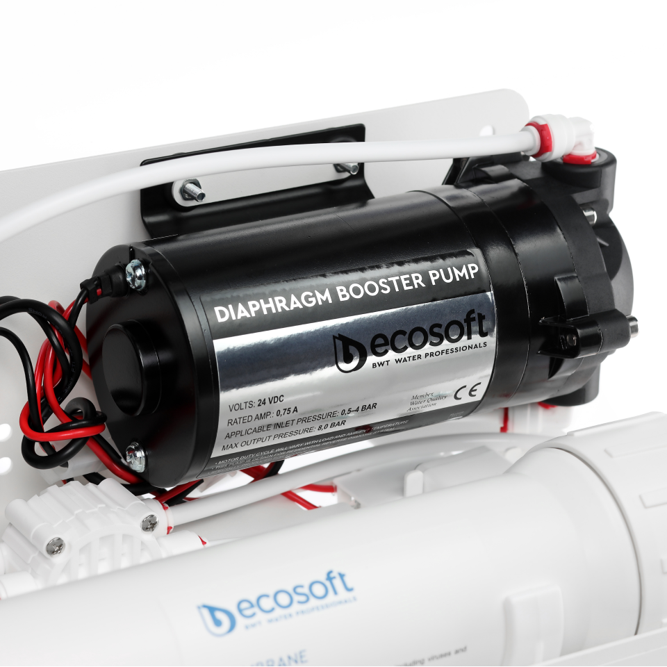 STANDARD PRO reverse osmosis filter with mineralization and pump