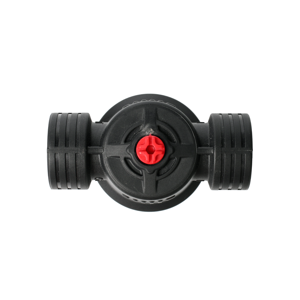 Self-Cleaning SAN filter with 304 stainless steel mesh cartridges. ½" F