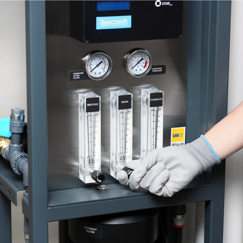 MO12000 4" RO system